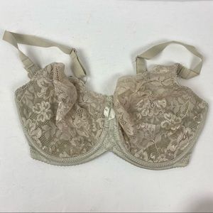 Lunaire Green Lace Underwire Bra 32DDD